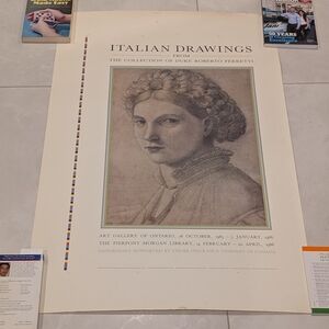 Portrait of a Young Woman Print by Andrea Previtali- Art Gallery of Ontario 1985